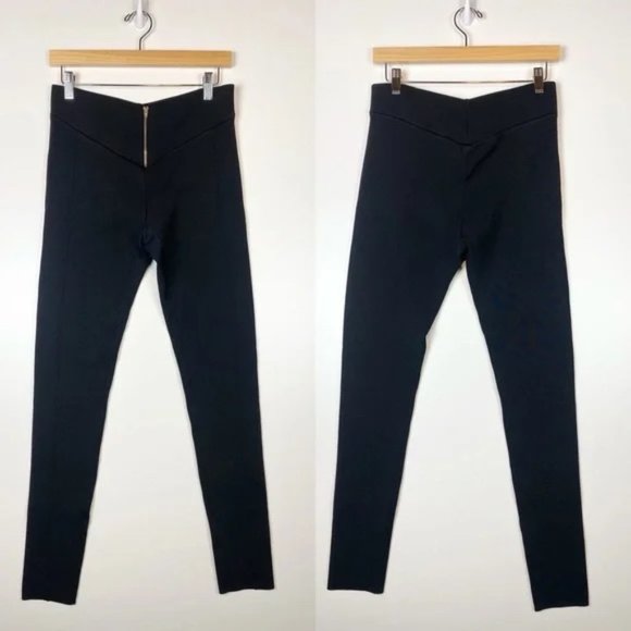 Sandro Perse Stretch-knit Leggings in Black Size: EU 40 Sandro size 3 - Picture 1 of 4